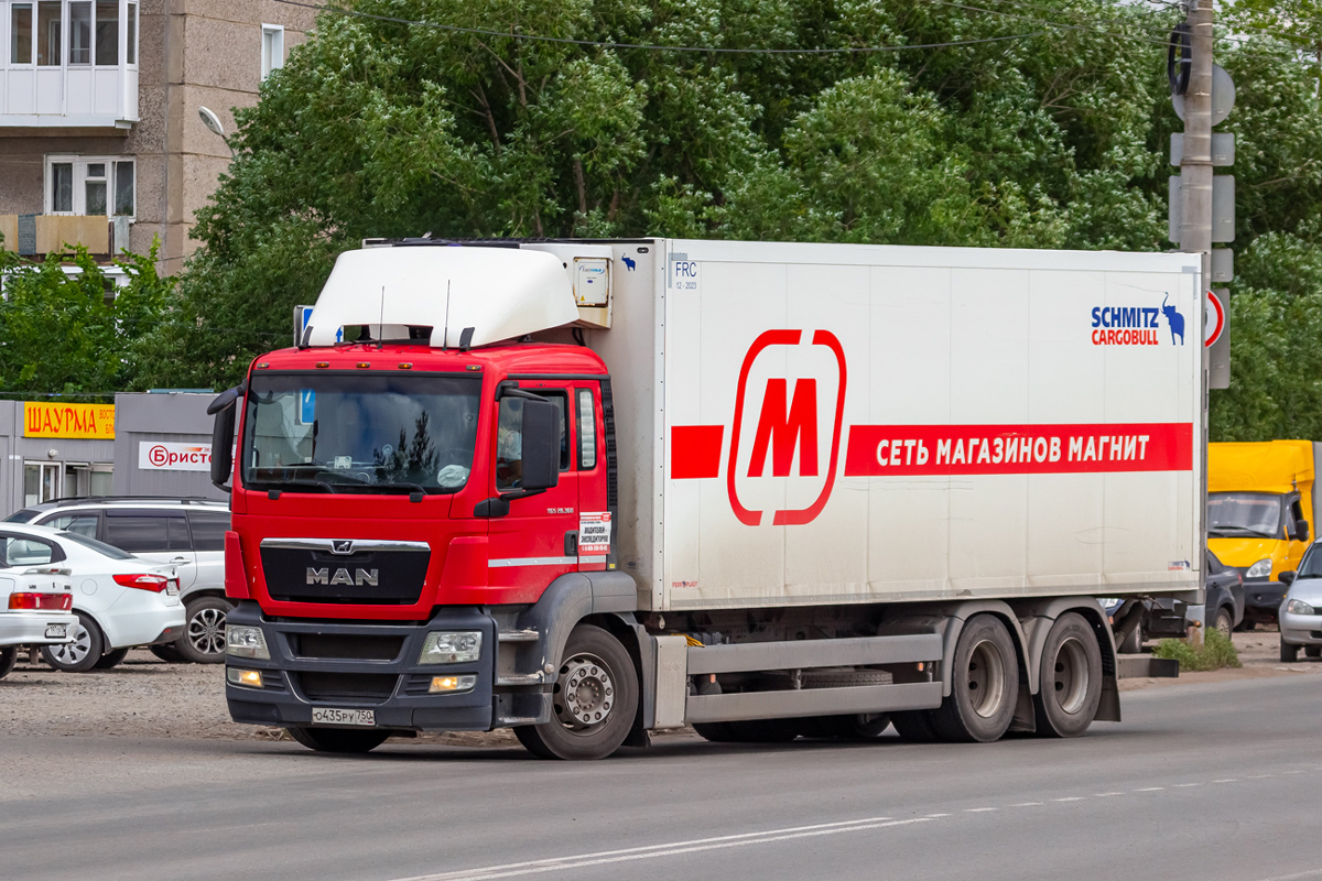 Омская область, № О 435 РУ 750 — MAN TGS 28.360
