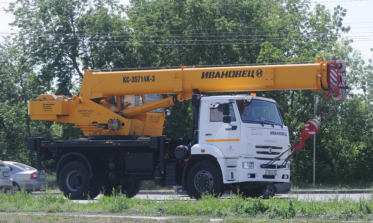Омская область, № У 284 ЕО 55 — КамАЗ-53605-A5(48)