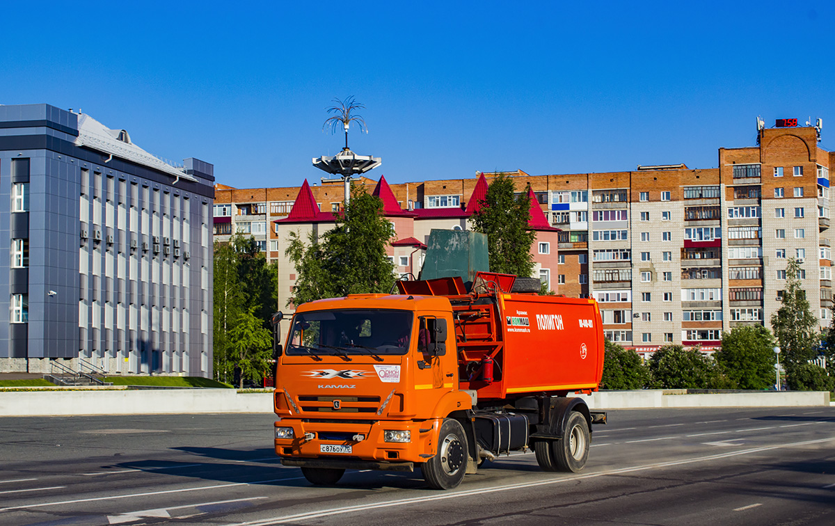 Томская область, № С 876 ОУ 70 — КамАЗ-43253-R4(28)