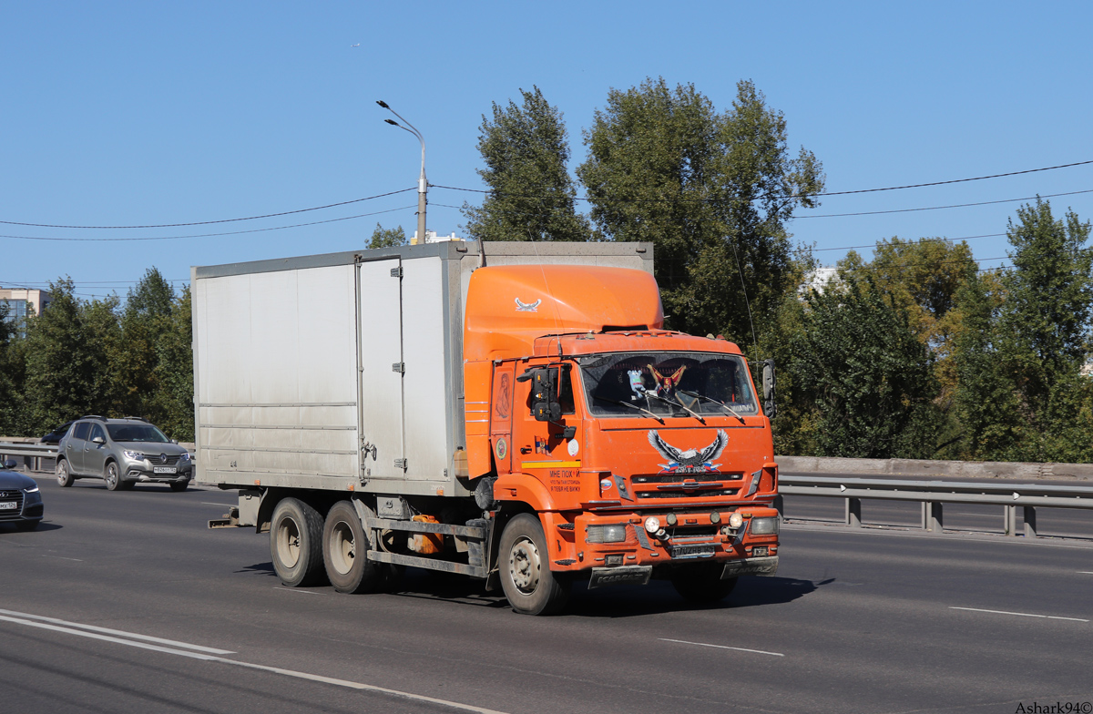 Красноярский край, № М 702 НВ 124 — КамАЗ-65115-A4(23)