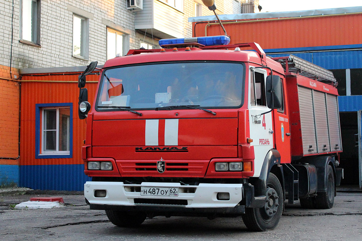 Рязанская область, № Н 487 ОУ 62 — КамАЗ-4308-H3(99)