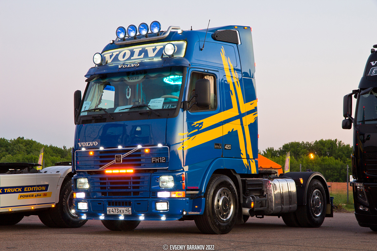 Курганская область, № Е 473 КХ 45 — Volvo ('1993) FH12.420; Московская область — Фестиваль Truckfest 2022