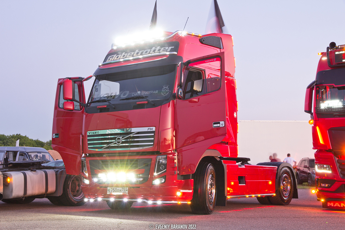Московская область, № Е 750 АН 750 — Volvo ('2008) FH.500; Московская область — Фестиваль Truckfest 2022