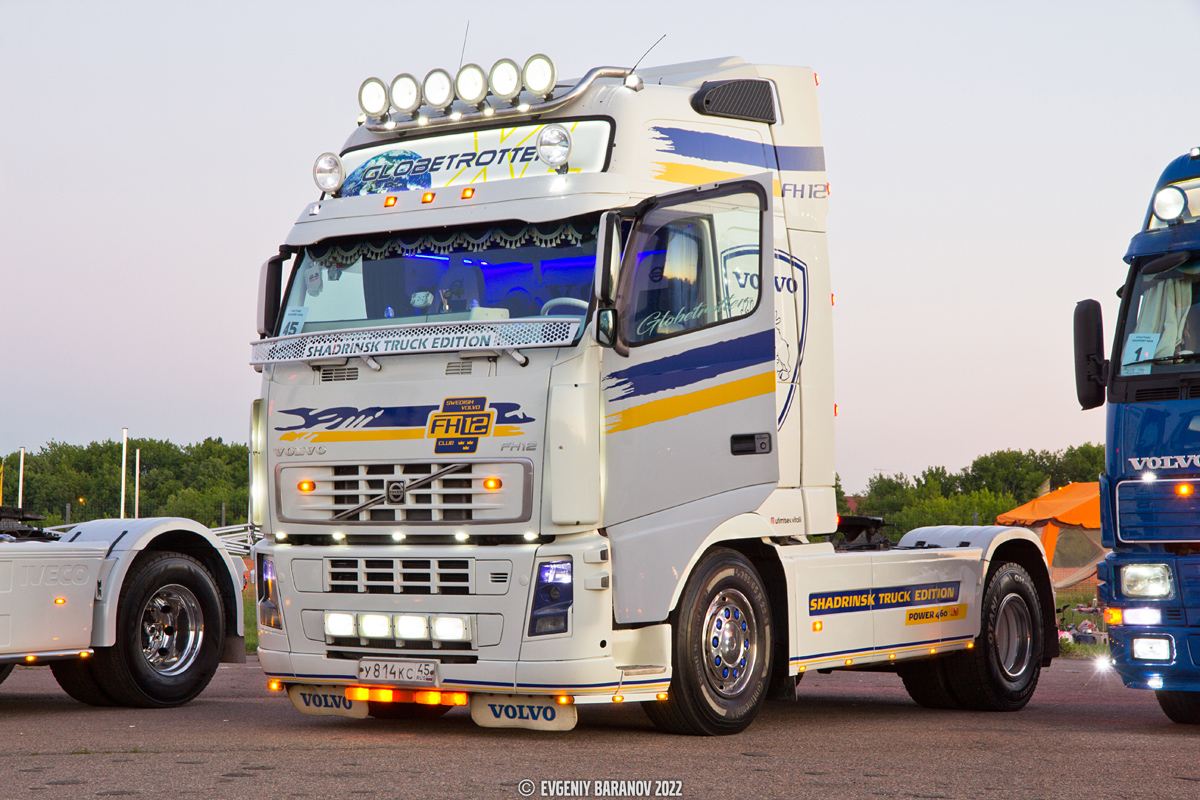 Курганская область, № У 814 КС 45 — Volvo ('2002) FH12.460; Московская область — Фестиваль Truckfest 2022