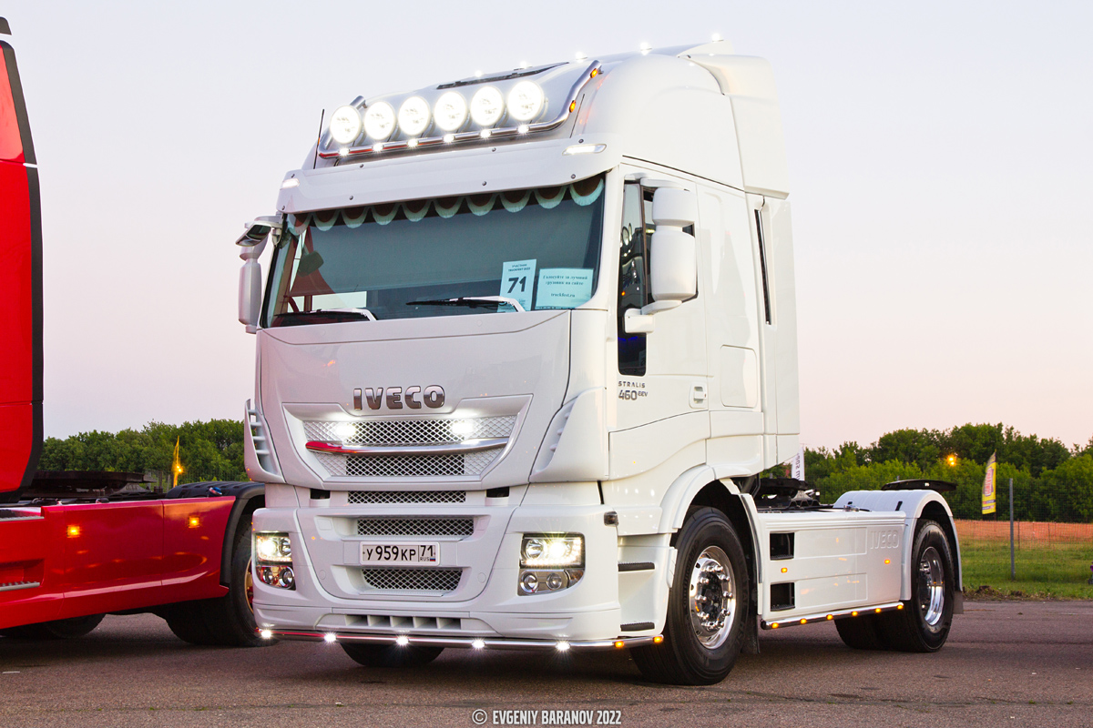 Тульская область, № У 959 КР 71 — IVECO Stralis ('2012) 460; Московская область — Фестиваль Truckfest 2022