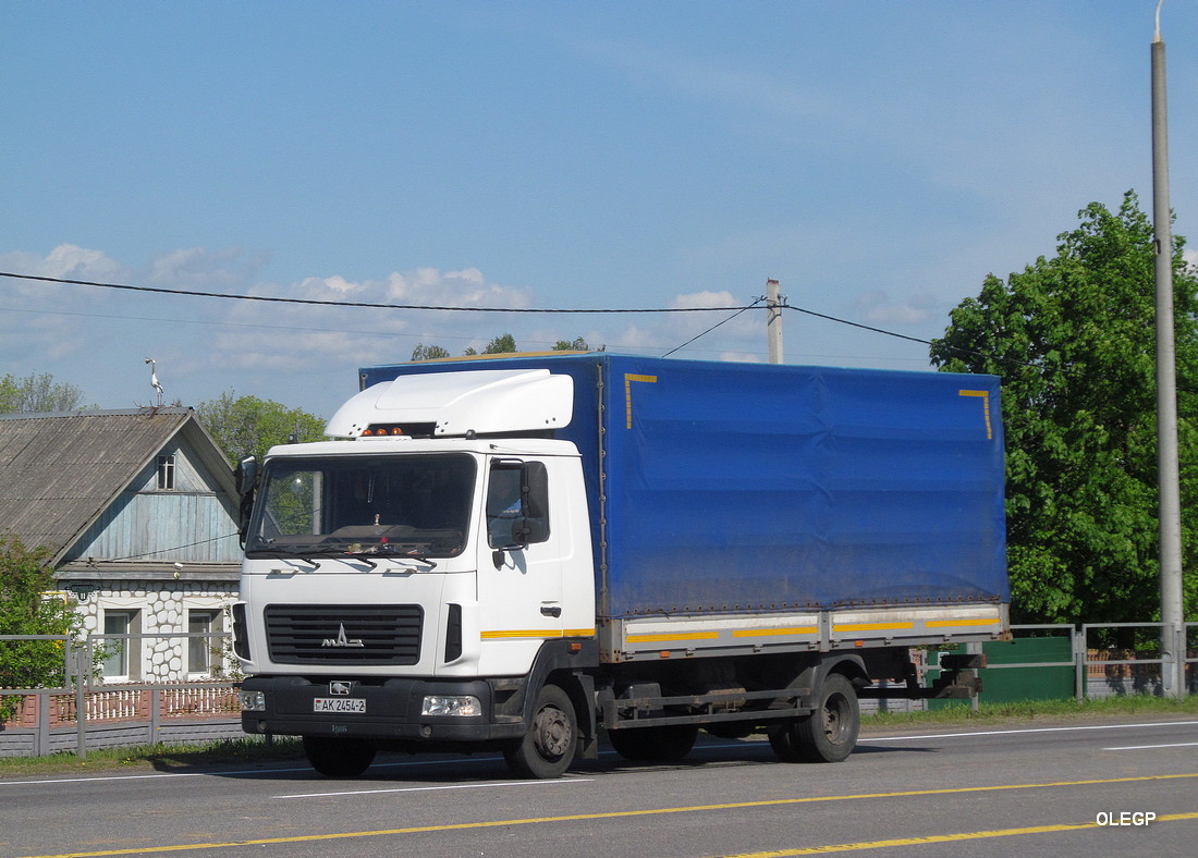 Витебская область, № АК 2454-2 — МАЗ-4371 (общая модель)
