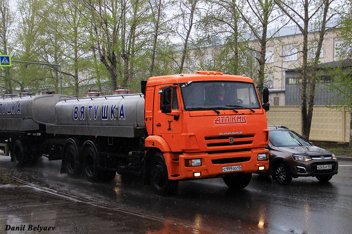 Кировская область, № С 999 ОО 43 — КамАЗ-65115-D3(97)