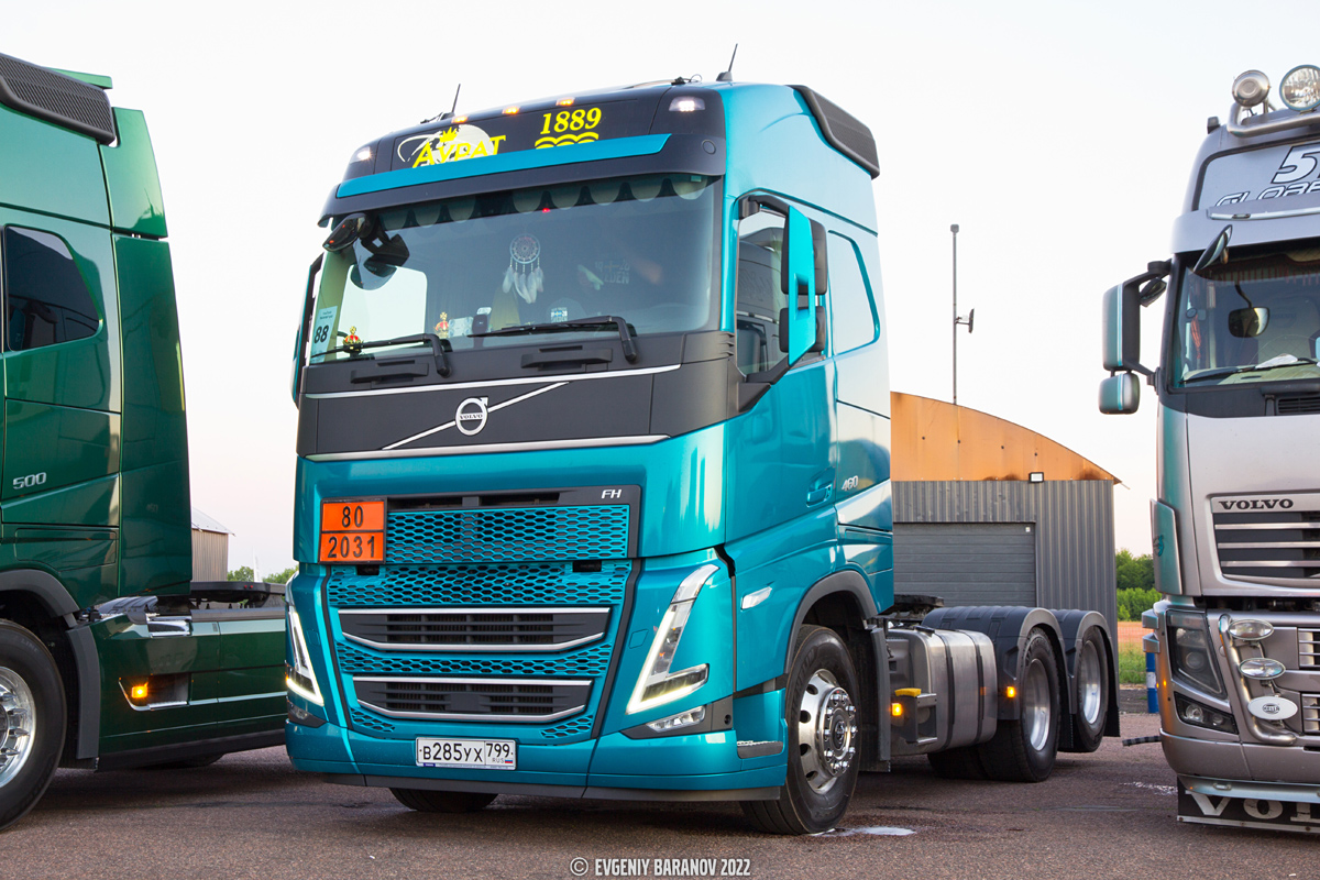 Москва, № В 285 УХ 799 — Volvo ('2020) FH.460 [X9P]; Московская область — Фестиваль Truckfest 2022