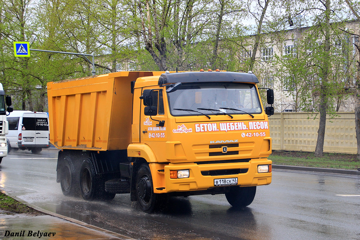 Кировская область, № В 118 СК 43 — КамАЗ-65116-N3(78)