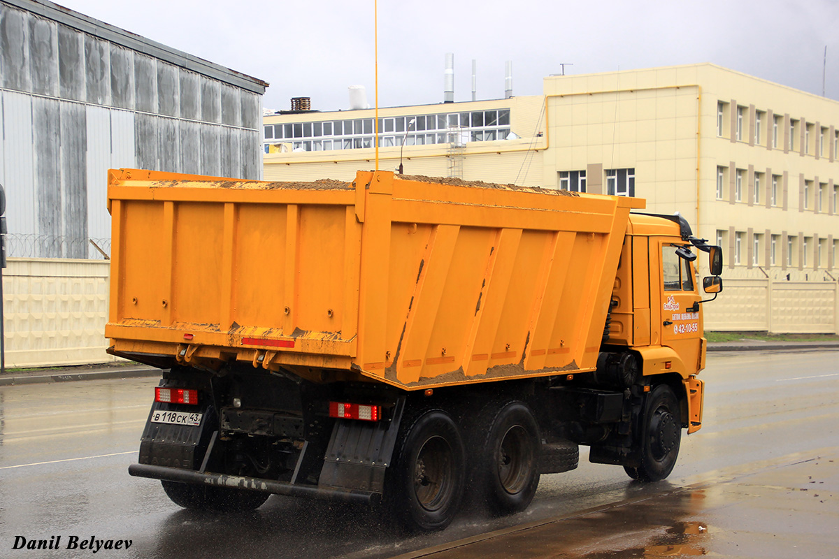 Кировская область, № В 118 СК 43 — КамАЗ-65116-N3(78)
