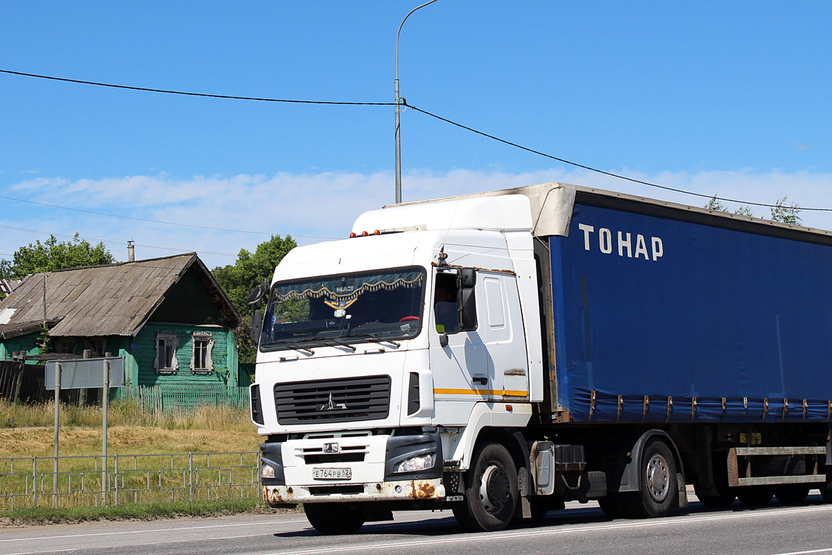 Рязанская область, № Е 764 РВ 62 — МАЗ-5440A9