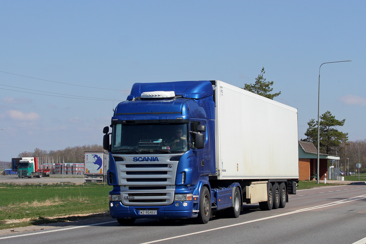 Польша, № WZ 9046V — Scania ('2004) R420