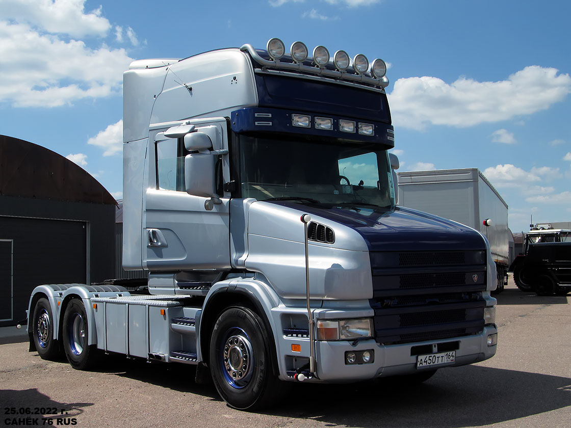 Саратовская область, № А 450 ТТ 164 — Scania ('1996) T-Series (общ.м); Московская область — Фестиваль Truckfest 2022