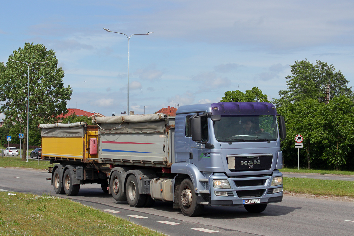 Литва, № KBV 836 — MAN TGS 26.440
