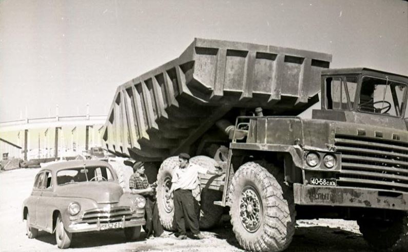Саратовская область, № 40-58 САА — БелАЗ-540В; Исторические фотографии (до 2000 года) (Саратовская область)