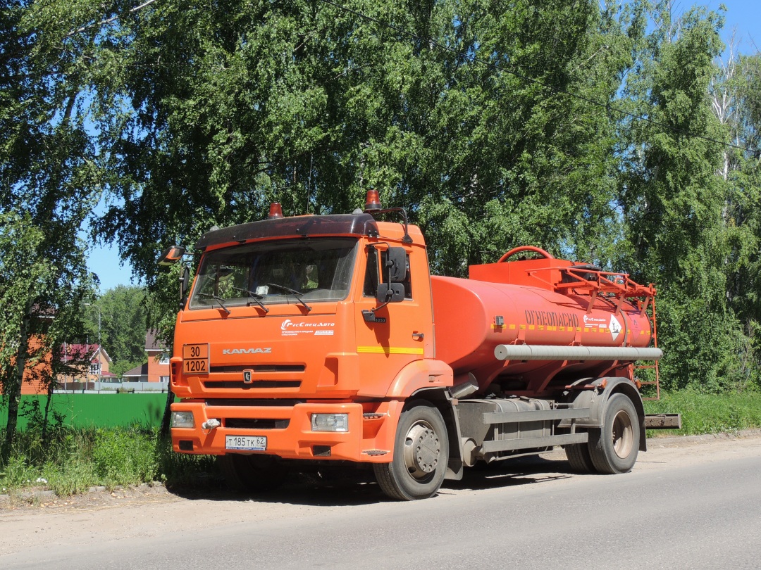 Рязанская область, № Т 185 ТК 62 — КамАЗ-43253-G5(69)