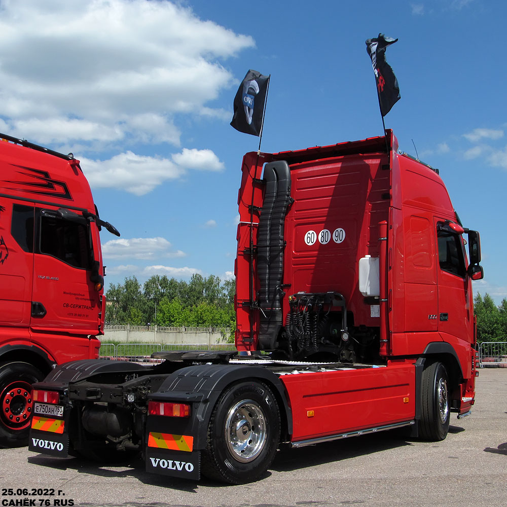 Московская область, № Е 750 АН 750 — Volvo ('2008) FH.500; Московская область — Фестиваль Truckfest 2022