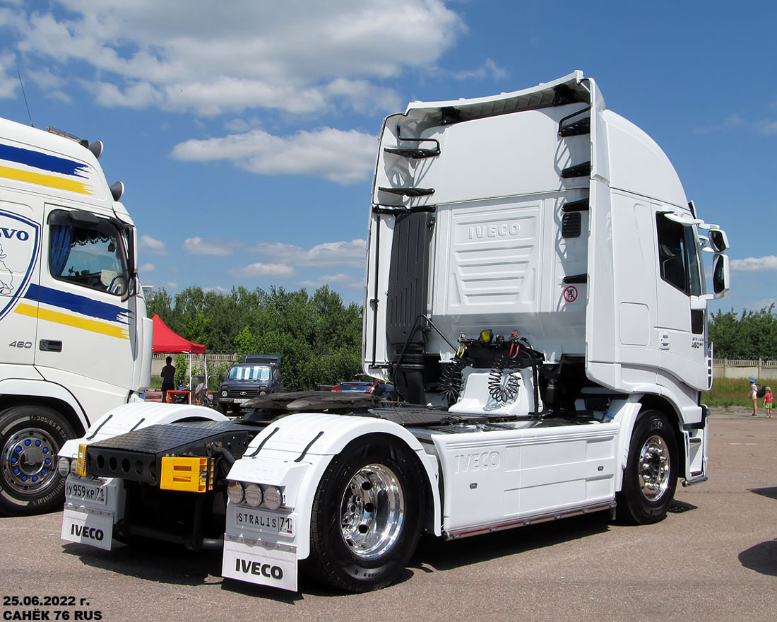 Тульская область, № У 959 КР 71 — IVECO Stralis ('2012) 460; Московская область — Фестиваль Truckfest 2022