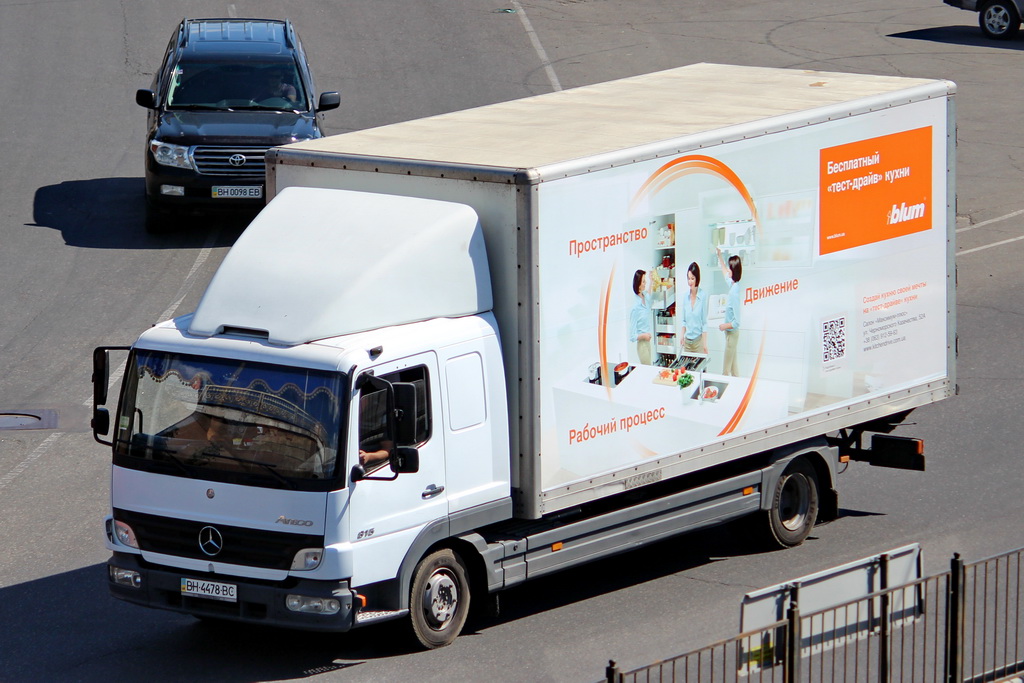 Одесская область, № ВН 4478 ВС — Mercedes-Benz Atego 815