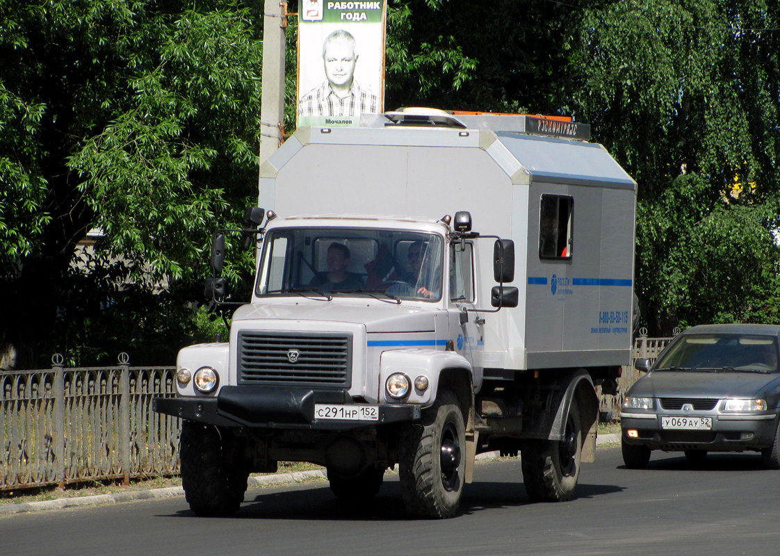 Нижегородская область, № С 291 НР 152 — ГАЗ-33088 «Садко»