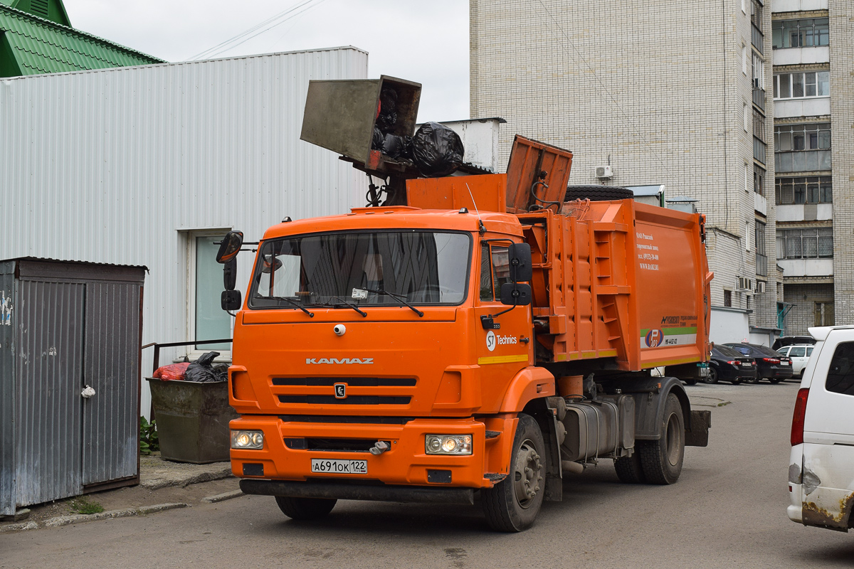 Алтайский край, № А 691 ОК 122 — КамАЗ-43253-R4(28)