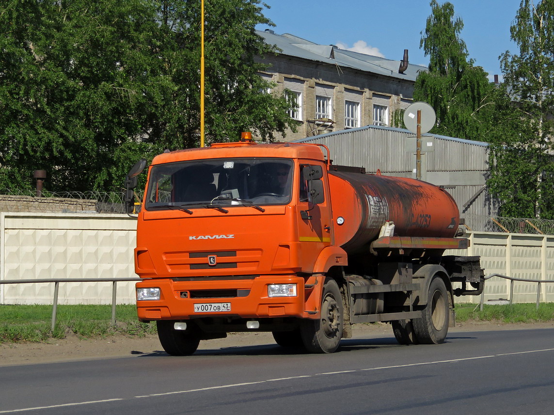 Кировская область, № У 007 ОВ 43 — КамАЗ-43253-H3(99)