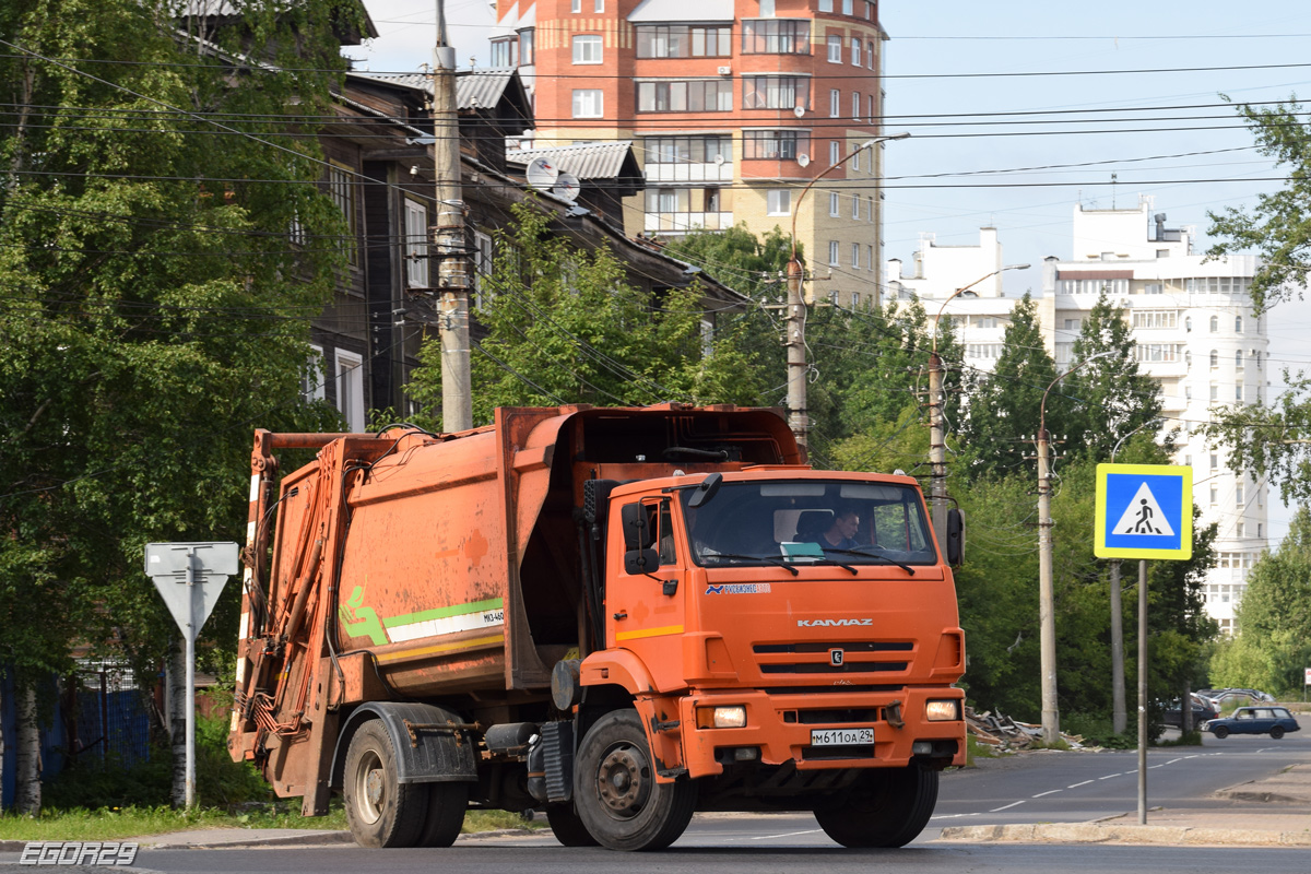 Архангельская область, № М 611 ОА 29 — КамАЗ-53605-A4(23)