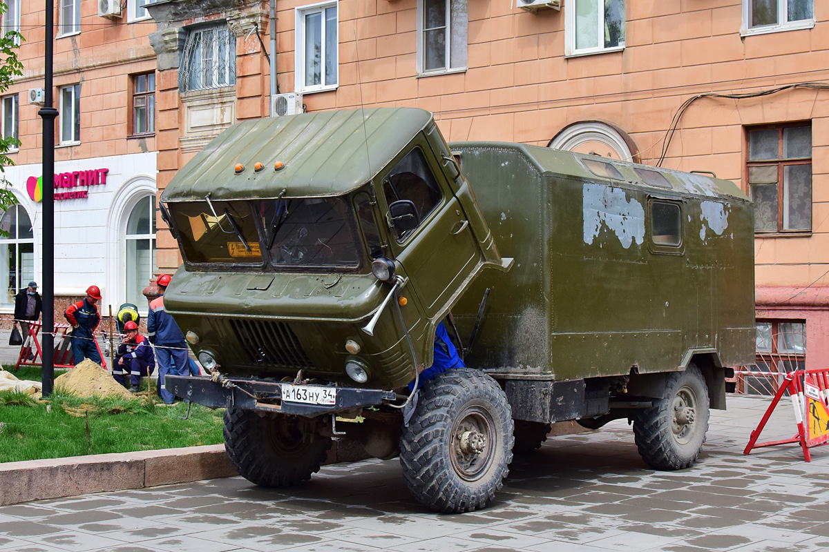 Волгоградская область, № А 163 НУ 34 — ГАЗ-66 (общая модель)