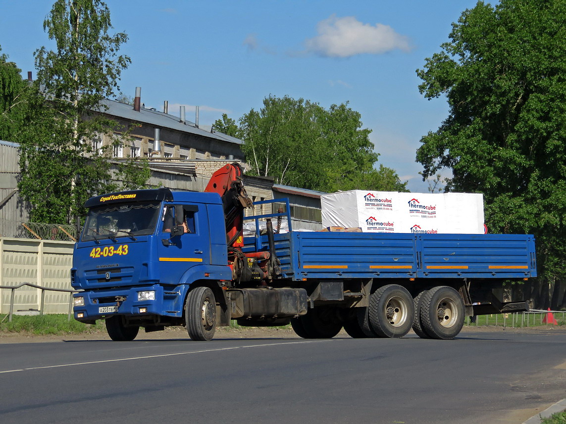 Кировская область, № А 203 ТВ 43 — КамАЗ-65117-N3(78)
