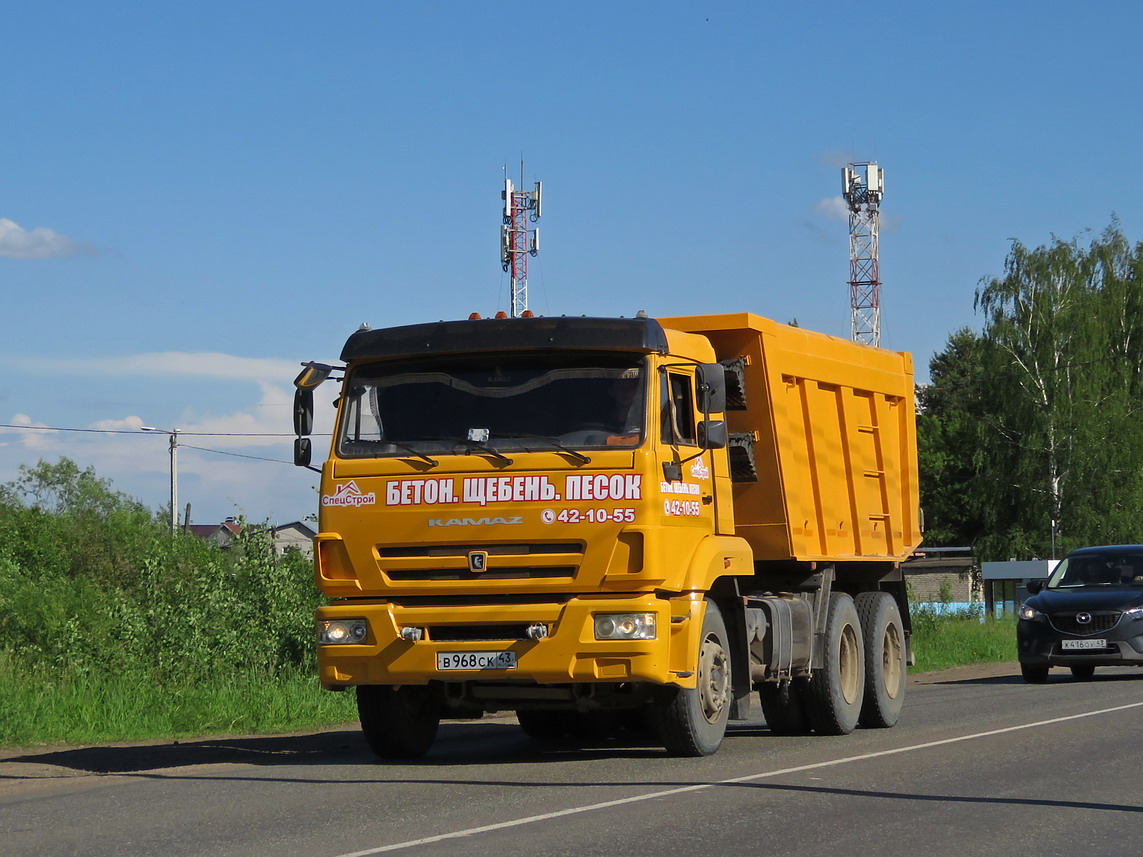 Кировская область, № В 968 СК 43 — КамАЗ-65116-A4(23)