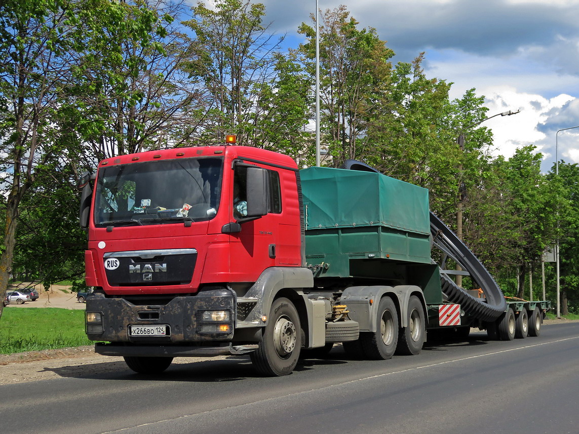 Красноярский край, № Х 266 ВО 124 — MAN TGS 33.440