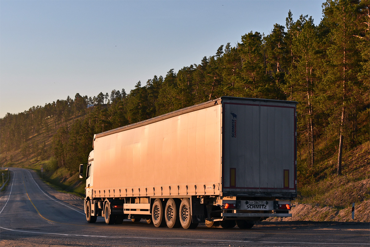 Пермский край, № АУ 3867 59 — Schmitz Cargobull S.CS / SCB*S3T / S01