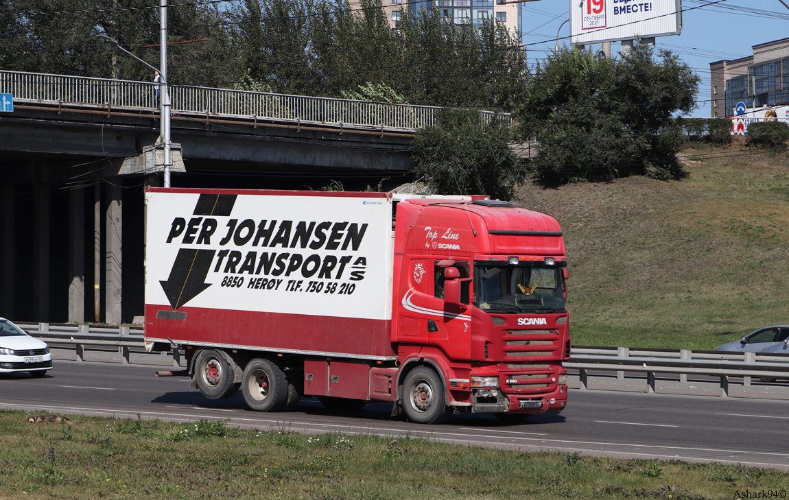 Красноярский край, № У 875 СВ 124 — Scania ('2004) R580