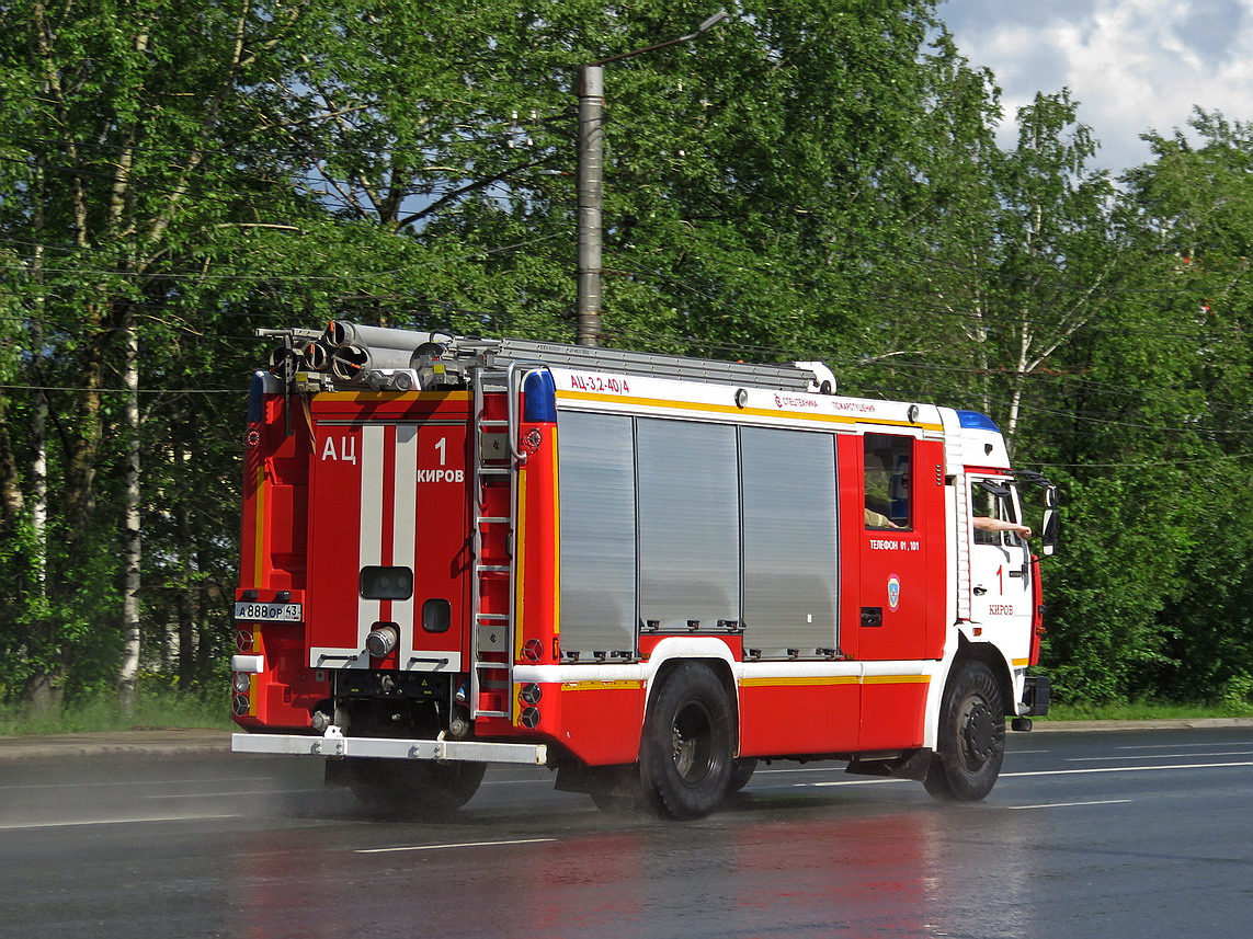 Кировская область, № А 888 ОР 43 — КамАЗ-43253-A3(96)