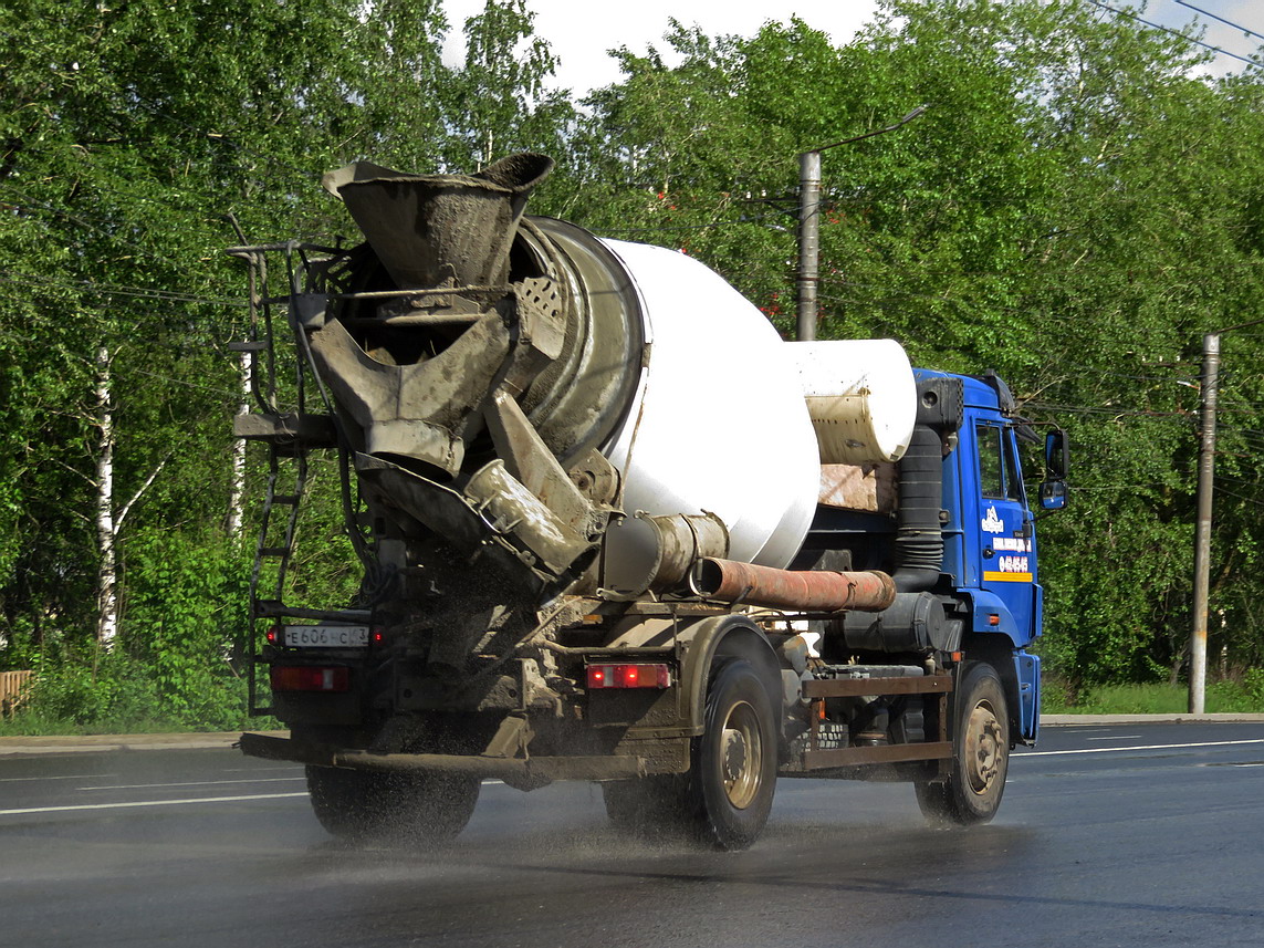 Кировская область, № Е 606 НС 43 — КамАЗ-53605-A4(23)