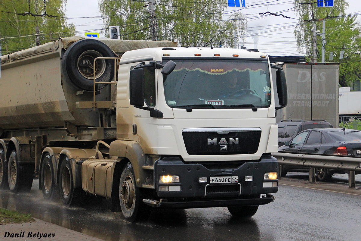 Кировская область, № В 650 РЕ 43 — MAN TGS 33.440