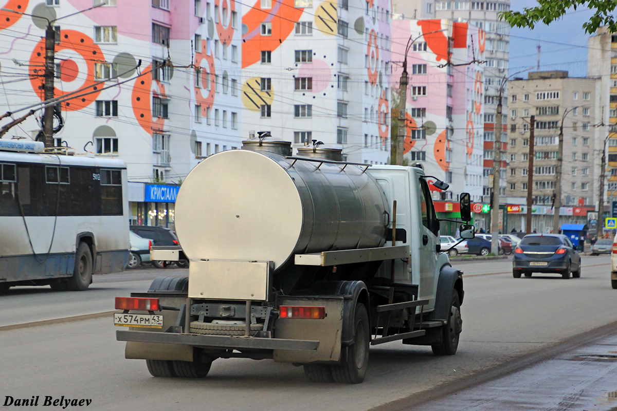 Кировская область, № Х 574 РМ 43 — ГАЗ-C41RB3