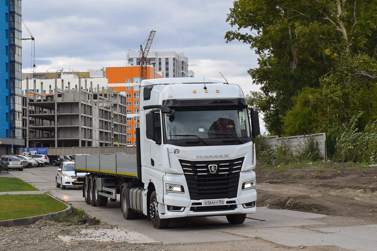Новосибирская область, № К 564 УУ 154 — КамАЗ-54901-92