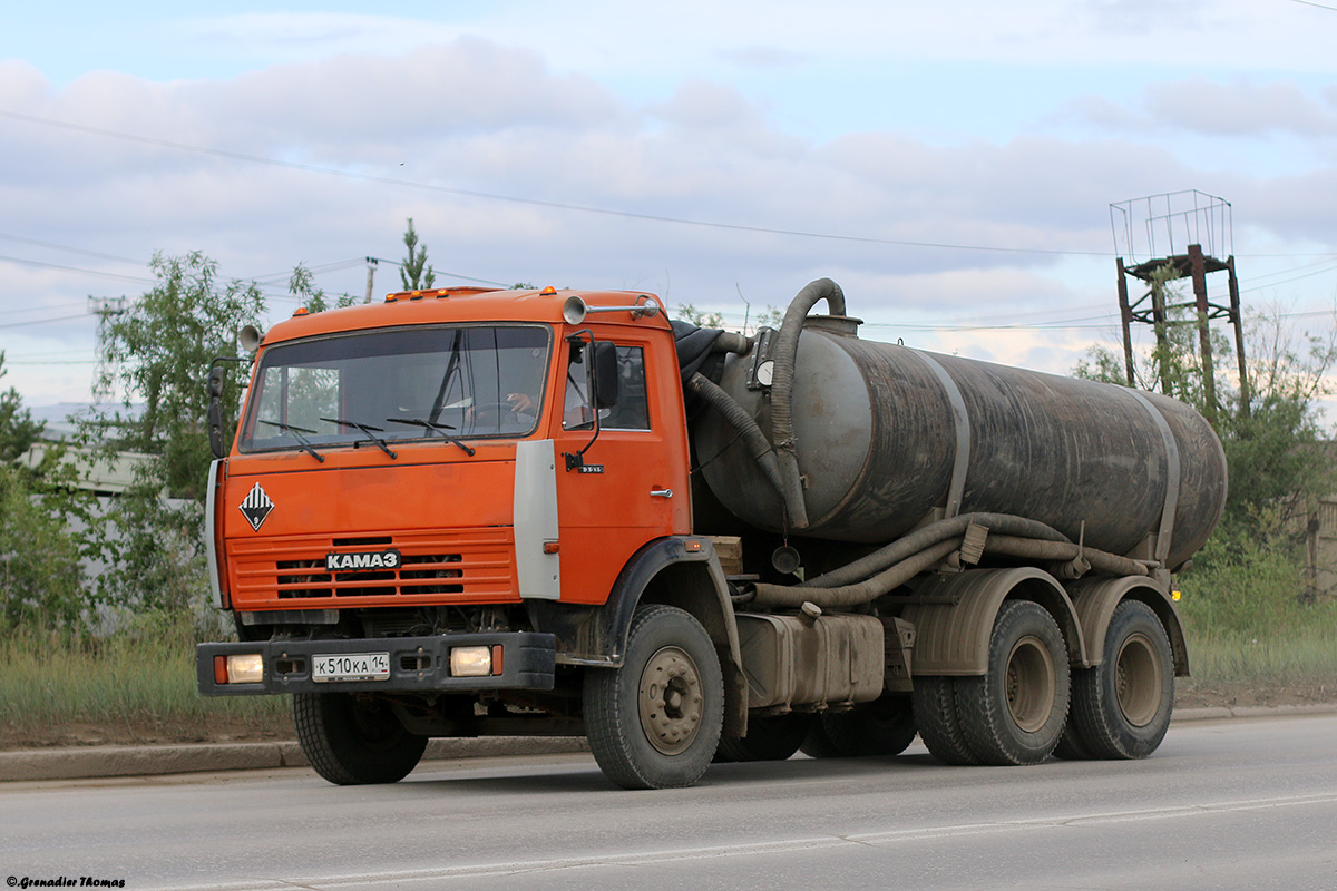 Саха (Якутия), № К 510 КА 14 — КамАЗ-53215-15 [53215R]