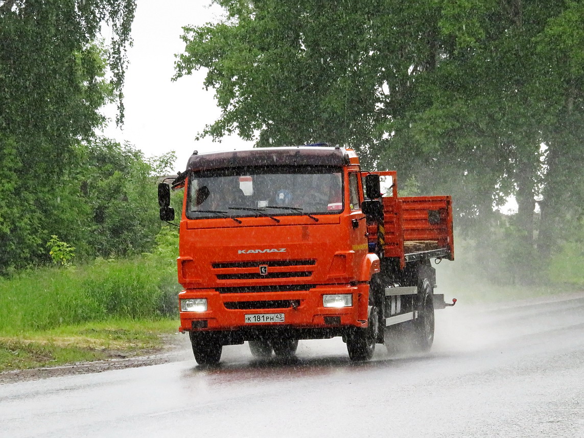 Кировская область, № К 181 РН 43 — КамАЗ-43253-G5(69)