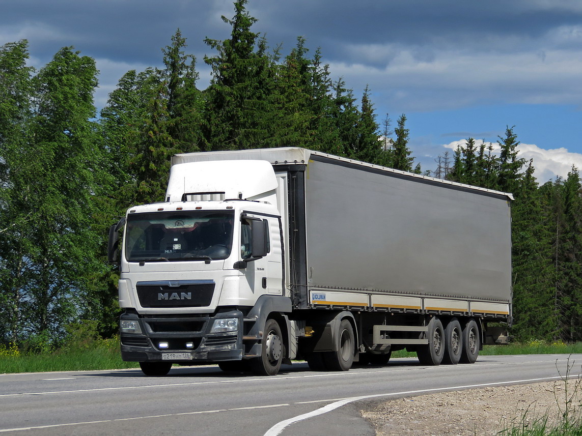 Ставропольский край, № Е 219 НВ 126 — MAN TGS 18.400