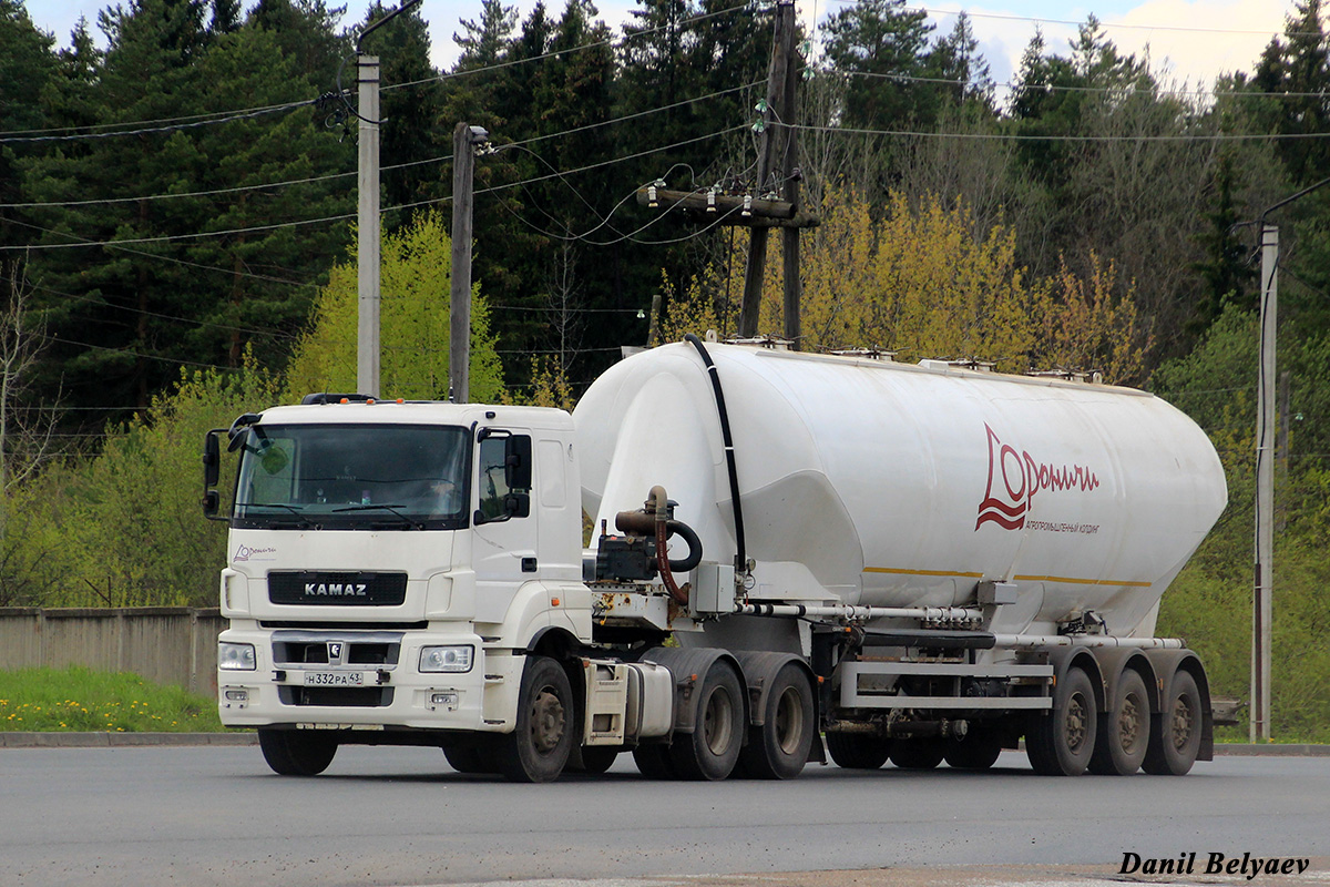 Кировская область, № Н 332 РА 43 — КамАЗ-65206-T5(68)