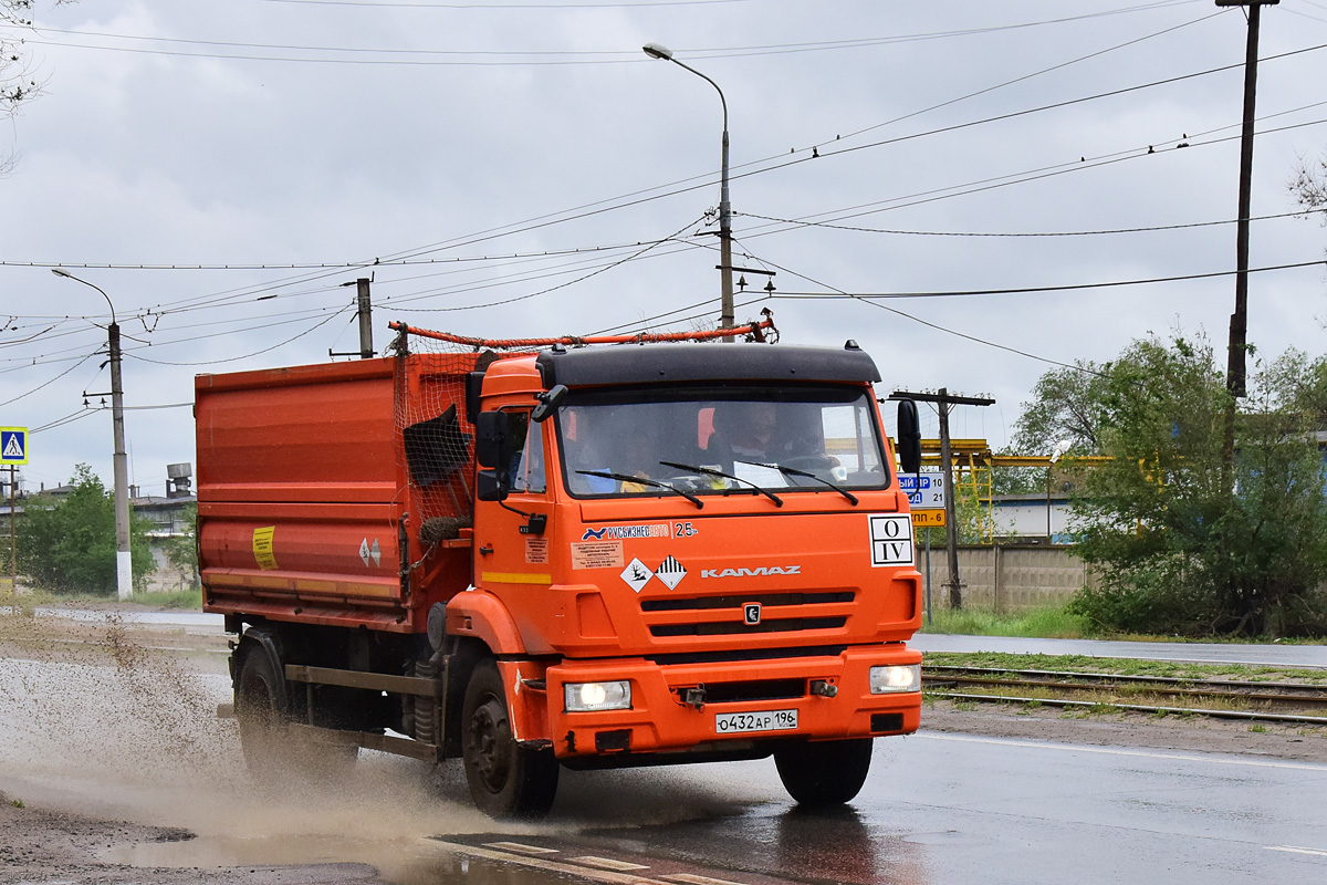 Волгоградская область, № О 432 АР 196 — КамАЗ-43253-G5(69)