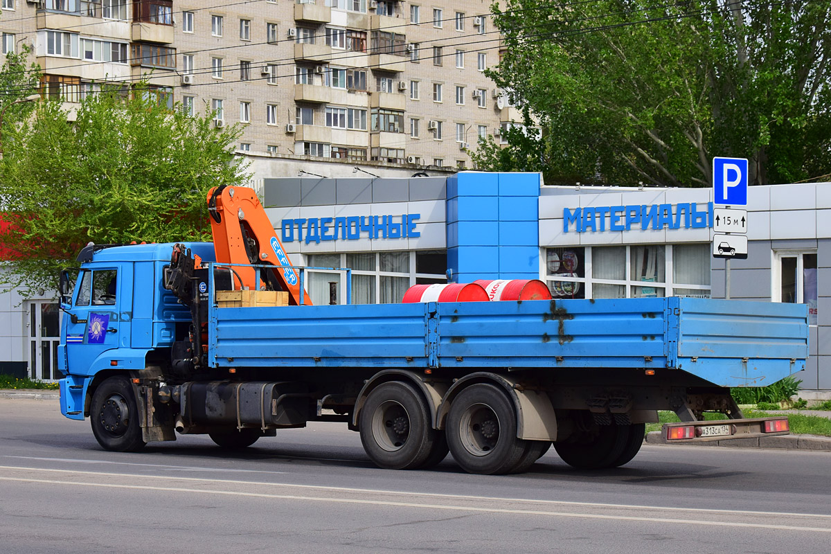 Волгоградская область, № А 313 СА 134 — КамАЗ-65117-A4(23)