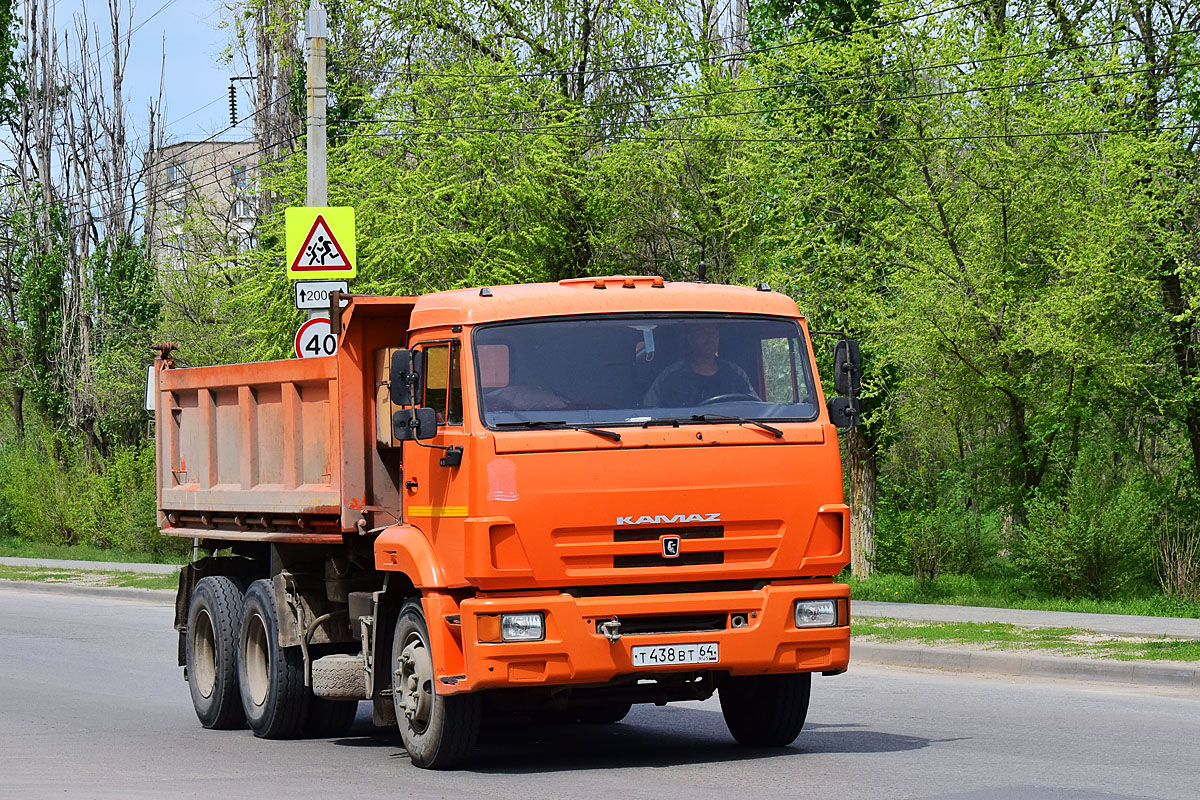 Волгоградская область, № Т 438 ВТ 64 — КамАЗ-65115-N3(78)