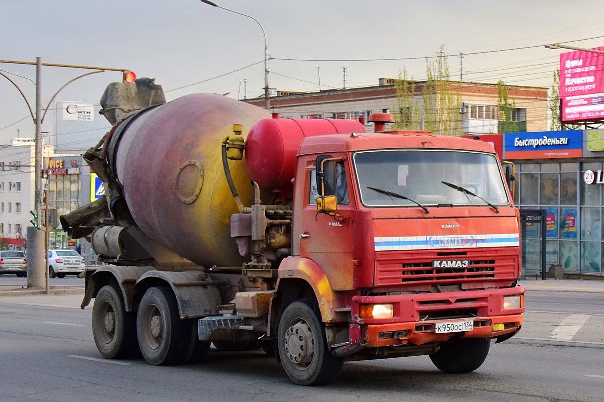 Волгоградская область, № К 950 ОС 134 — КамАЗ-6520 [652000]