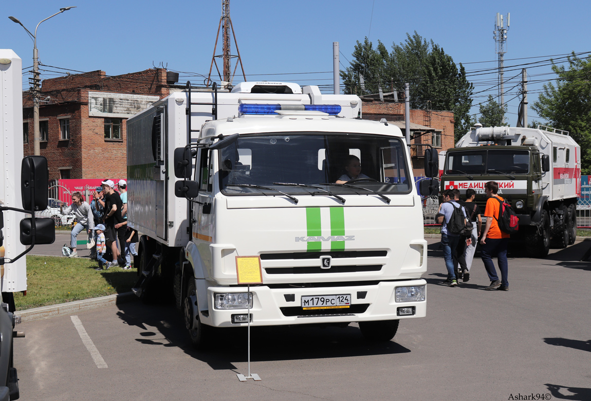 Красноярский край, № М 179 РС 124 — КамАЗ-4308-G5(69); Красноярский край — Выставка "Антитеррор-2022"
