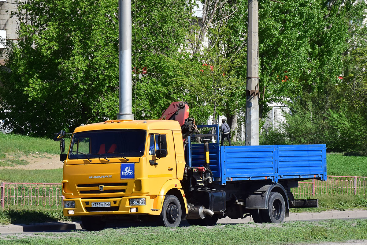 Волгоградская область, № А 731 УЕ 134 — КамАЗ-4308-R4(28)
