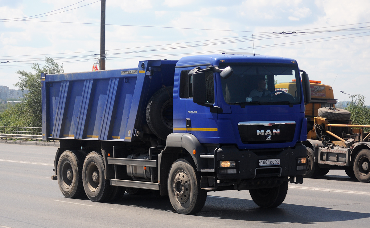 Омская область, № С 881 КС 55 — MAN TGS 40.390