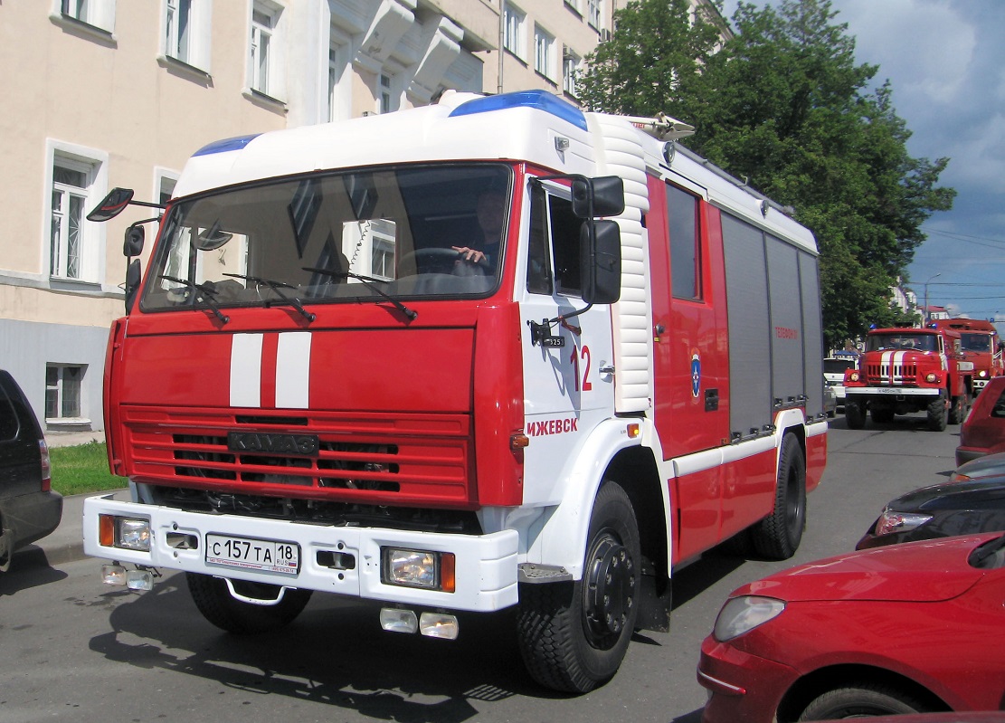 Удмуртия, № С 157 ТА 18 — КамАЗ-43253-A3(96)